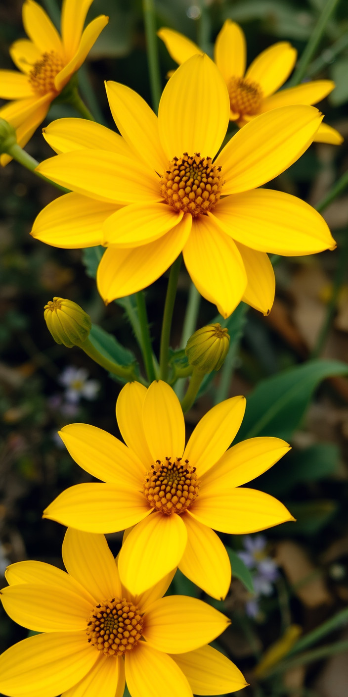 Yellow flower 6 Phone Wallpaper