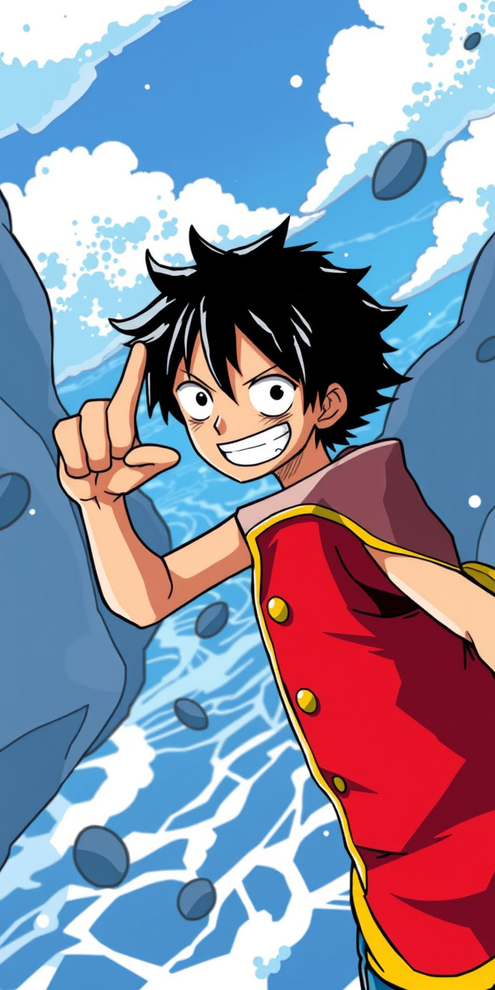 Luffy 3 Phone Wallpaper