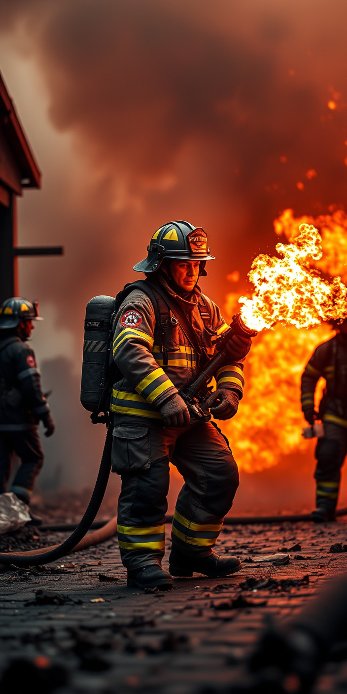 Firefighter 4 Phone Wallpaper